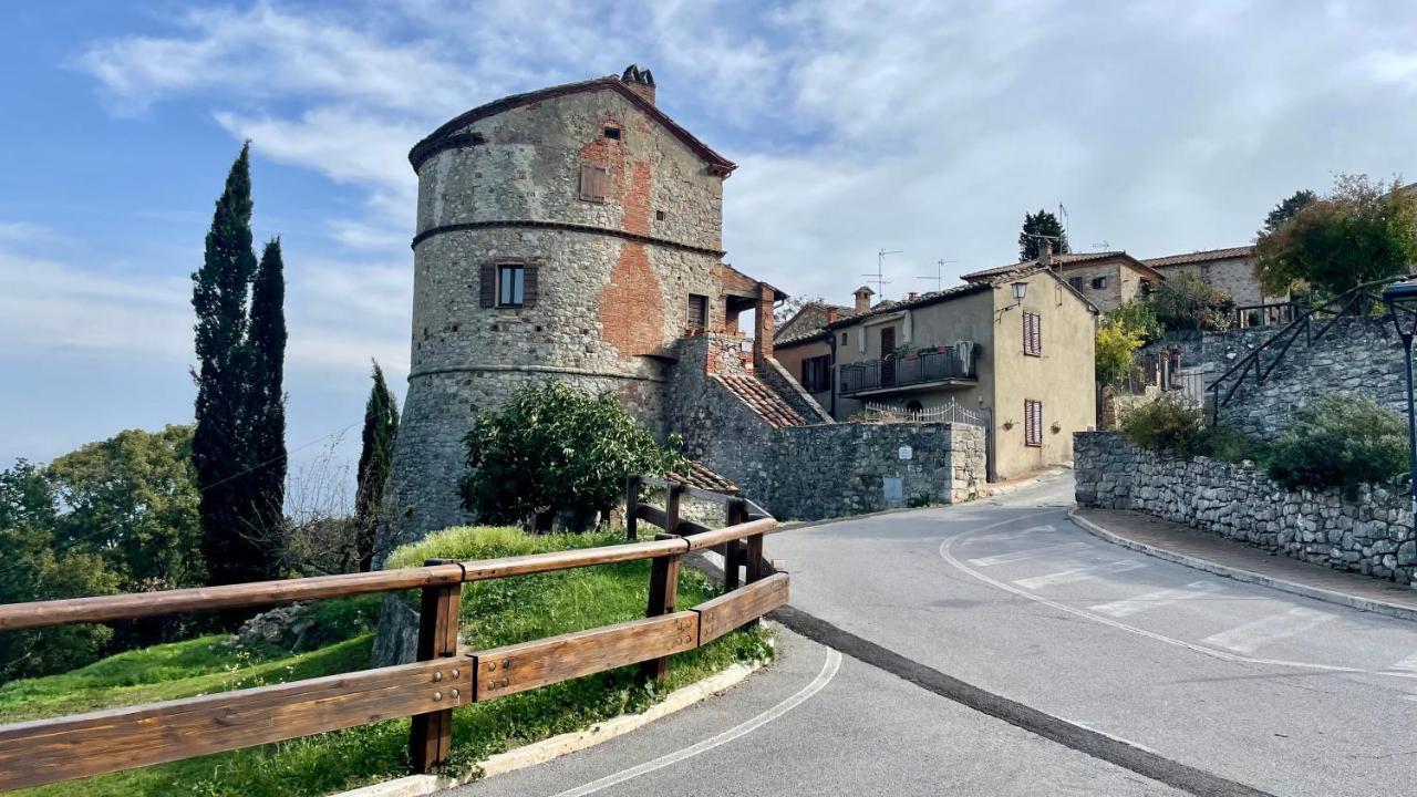 Ferienwohnung La Costarella Montefollonico Exterior foto