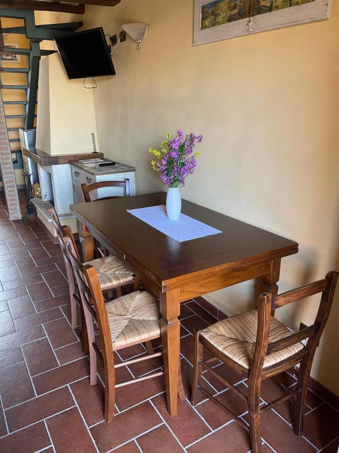 Ferienwohnung La Costarella Montefollonico Exterior foto